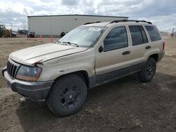 Salvage cars for sale from Copart Rocky View County, AB: 2001 Jeep Grand Cherokee Laredo