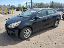 KIA salvage cars for sale: 2017 KIA Rio LX