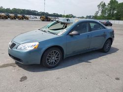 Salvage cars for sale from Copart Dunn, NC: 2009 Pontiac G6 GT