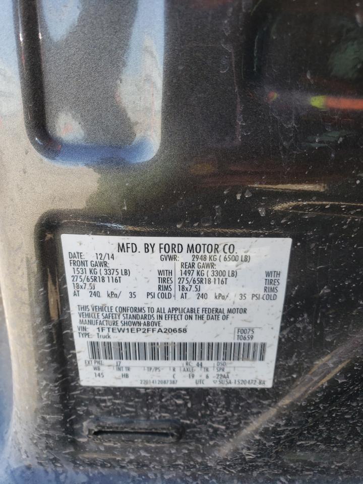 2015 Ford F150 Supercrew