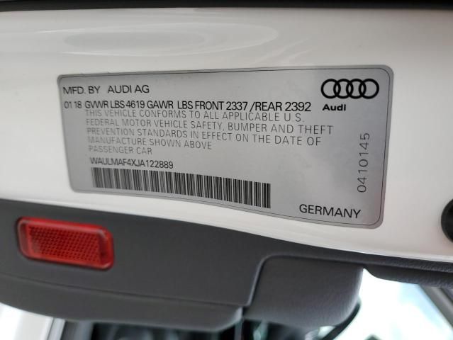 2018 Audi A4 Premium Plus