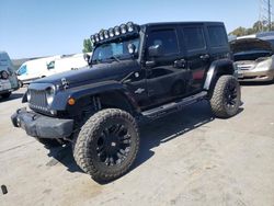 Jeep Wrangler Unlimited Sport salvage cars for sale: 2015 Jeep Wrangler Unlimited Sport