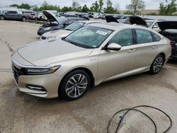 Honda Accord salvage cars for sale: 2020 Honda Accord Touring Hybrid