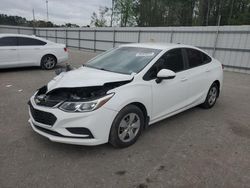 2018 Chevrolet Cruze LS en venta en Dunn, NC