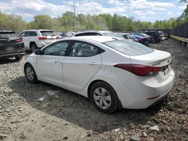 2016 Hyundai Elantra SE