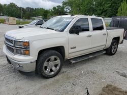 Chevrolet salvage cars for sale: 2015 Chevrolet Silverado C1500 LTZ