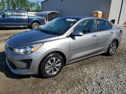 KIA rio Vehiculos salvage en venta: 2021 KIA Rio LX