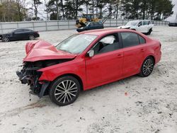 Volkswagen salvage cars for sale: 2016 Volkswagen Jetta Sport