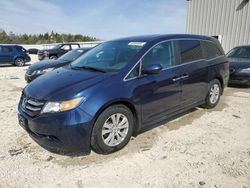 Honda Odyssey exl Vehiculos salvage en venta: 2016 Honda Odyssey EXL