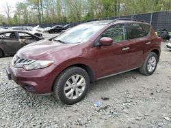 Nissan salvage cars for sale: 2011 Nissan Murano S