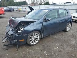 Salvage cars for sale from Copart Finksburg, MD: 2012 Volkswagen Golf