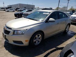 Chevrolet salvage cars for sale: 2013 Chevrolet Cruze LT