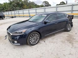 KIA Cadenza salvage cars for sale: 2017 KIA Cadenza Premium