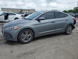 Hyundai salvage cars for sale: 2018 Hyundai Elantra SEL