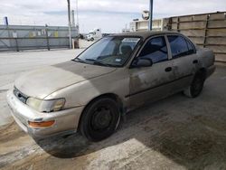 Salvage cars for sale from Copart Anthony, TX: 1995 Toyota Corolla LE
