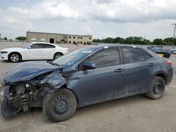 2017 Toyota Corolla L en venta en Wilmer, TX