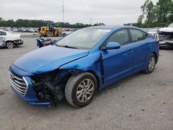 Vehiculos salvage en venta de Copart Dunn, NC: 2017 Hyundai Elantra SE