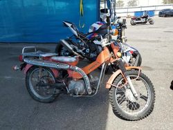 Vehiculos salvage en venta de Copart San Martin, CA: 1977 Honda CT90