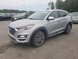 Hyundai salvage cars for sale: 2020 Hyundai Tucson Limited