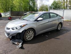 Salvage cars for sale from Copart Portland, OR: 2016 Hyundai Elantra SE