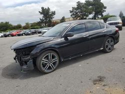 Honda Accord salvage cars for sale: 2016 Honda Accord Touring