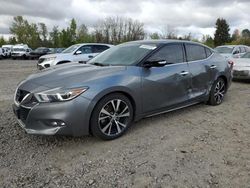 Nissan salvage cars for sale: 2018 Nissan Maxima 3.5S