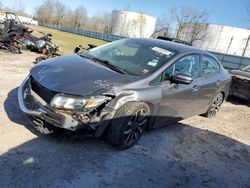 Honda salvage cars for sale: 2014 Honda Civic EXL