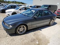 BMW salvage cars for sale: 2001 BMW 530 I