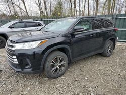 2019 Toyota Highlander LE en venta en Candia, NH