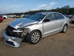 Salvage cars for sale from Copart Greenwell Springs, LA: 2015 Volkswagen Jetta SE