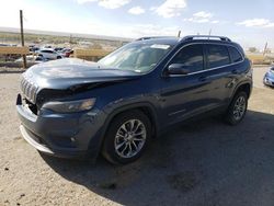 Salvage cars for sale from Copart Albuquerque, NM: 2020 Jeep Cherokee Latitude Plus