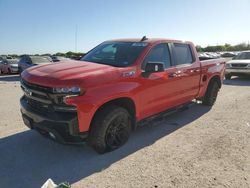 Chevrolet salvage cars for sale: 2021 Chevrolet Silverado K1500 LT Trail Boss