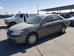 Salvage cars for sale from Copart Anthony, TX: 2003 Toyota Camry LE