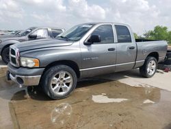 Salvage cars for sale from Copart Grand Prairie, TX: 2005 Dodge RAM 1500 ST
