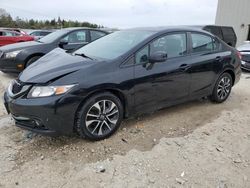 Salvage cars for sale from Copart Franklin, WI: 2013 Honda Civic EXL