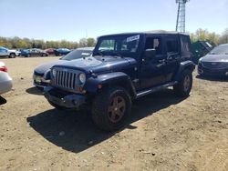 Vehiculos salvage en venta de Copart Windsor, NJ: 2013 Jeep Wrangler Unlimited Sport