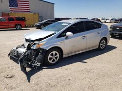 Salvage cars for sale from Copart Amarillo, TX: 2012 Toyota Prius