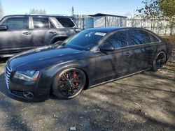 Salvage cars for sale from Copart Arlington, WA: 2011 Audi A8 L Quattro