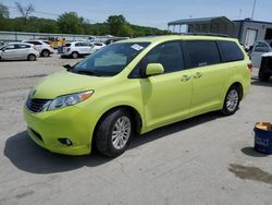 Toyota Sienna xle Vehiculos salvage en venta: 2016 Toyota Sienna XLE