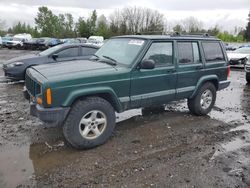 Jeep salvage cars for sale: 2000 Jeep Cherokee Sport