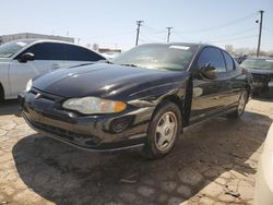 Chevrolet Monte Carlo ls Vehiculos salvage en venta: 2003 Chevrolet Monte Carlo LS