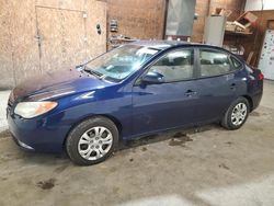 Salvage cars for sale from Copart Ebensburg, PA: 2010 Hyundai Elantra Blue