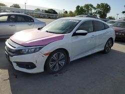 Honda Civic ex salvage cars for sale: 2018 Honda Civic EX