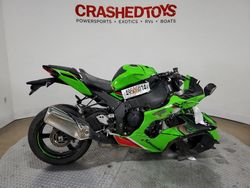 Salvage cars for sale from Copart Dallas, TX: 2024 Kawasaki ZX1002 L