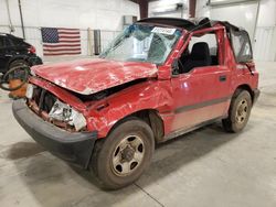 Chevrolet Tracker salvage cars for sale: 1998 Chevrolet Tracker