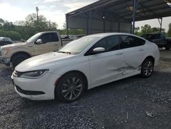 Salvage cars for sale from Copart Cartersville, GA: 2015 Chrysler 200 S