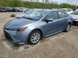 Salvage cars for sale from Copart Cahokia Heights, IL: 2021 Toyota Corolla LE