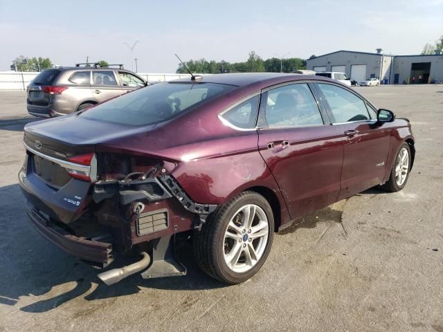 2018 Ford Fusion SE Hybrid