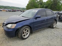 Honda Civic ex Vehiculos salvage en venta: 2001 Honda Civic EX