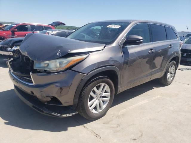 2015 Toyota Highlander LE